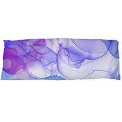 Purple And Blue Alcohol Ink  Body Pillow Case Dakimakura (two Sides) by Dazzleway