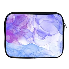 Purple And Blue Alcohol Ink  Apple Ipad 2/3/4 Zipper Cases by Dazzleway