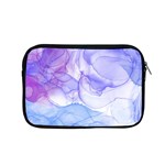 Purple and blue alcohol ink  Apple MacBook Pro 15  Zipper Case Front