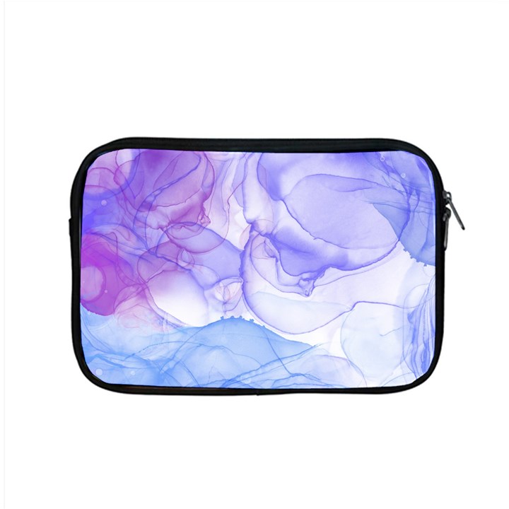 Purple and blue alcohol ink  Apple MacBook Pro 15  Zipper Case