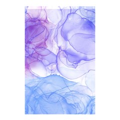 Purple And Blue Alcohol Ink  Shower Curtain 48  X 72  (small)  by Dazzleway