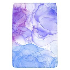 Purple And Blue Alcohol Ink  Removable Flap Cover (s) by Dazzleway