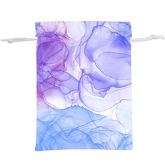 Purple And Blue Alcohol Ink   Lightweight Drawstring Pouch (xl) by Dazzleway