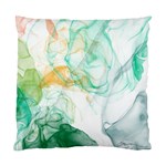 Green and orange alcohol ink Standard Cushion Case (One Side) Front