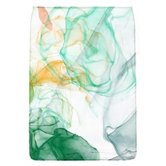 Green And Orange Alcohol Ink Removable Flap Cover (s)