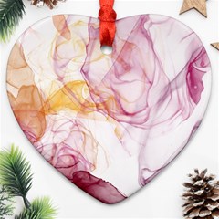 Red And Orange Alcohol In  Ornament (heart)