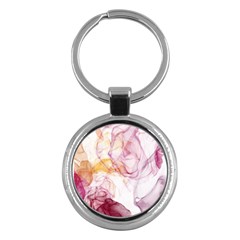 Red And Orange Alcohol In  Key Chain (round) by Dazzleway