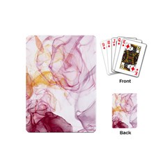 Red And Orange Alcohol In  Playing Cards Single Design (mini)