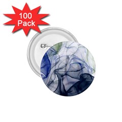 Blue Alcohol Ink 1 75  Buttons (100 Pack)  by Dazzleway