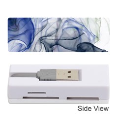 Blue Alcohol Ink Memory Card Reader (stick) by Dazzleway