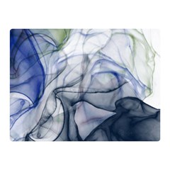 Blue Alcohol Ink Double Sided Flano Blanket (mini) 