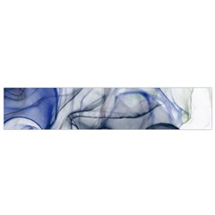 Blue Alcohol Ink Small Flano Scarf