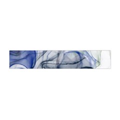 Blue Alcohol Ink Flano Scarf (mini)