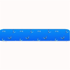 Butterflies At Blue, Two Color Tone Gradient Small Bar Mats by Casemiro