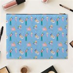 Beautiful Girls With Drinks Cosmetic Bag (XL) Back