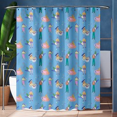 Beautiful Girls With Drinks Shower Curtain 60  X 72  (medium)  by SychEva