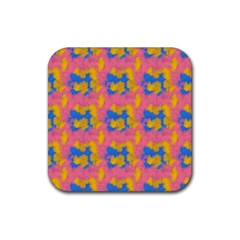 Abstract Painting Rubber Coaster (square)  by SychEva