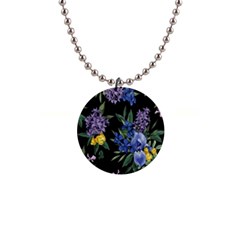 Floral 1  Button Necklace by Sparkle