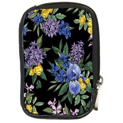 Floral Compact Camera Leather Case by Sparkle