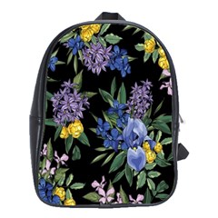 Floral School Bag (large) by Sparkle