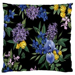 Floral Standard Flano Cushion Case (two Sides) by Sparkle