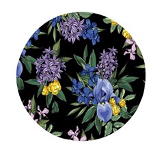 Floral Mini Round Pill Box (pack Of 5)