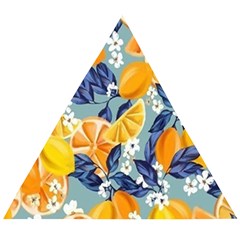 Floral Wooden Puzzle Triangle by Sparkle