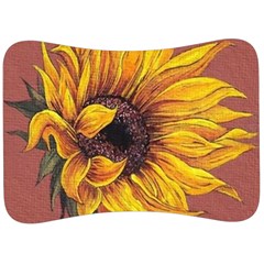 Sunflower Velour Seat Head Rest Cushion