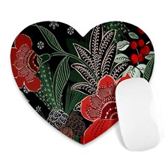 Floral Heart Mousepads by Sparkle