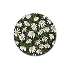 Floral Magnet 3  (round) by Sparkle