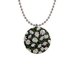 Floral 1  Button Necklace by Sparkle