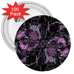 Punk Cyclone 3  Buttons (100 Pack)  by MRNStudios