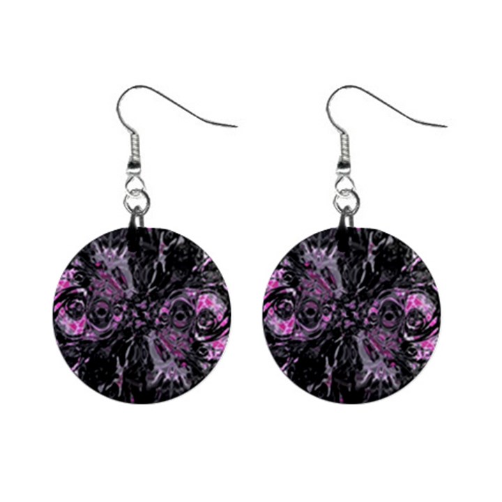 Punk Cyclone Mini Button Earrings