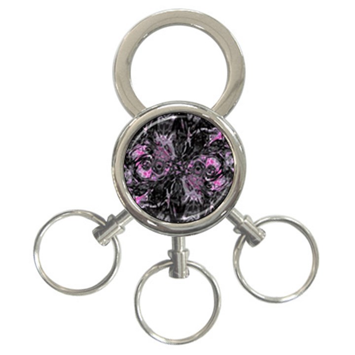 Punk Cyclone 3-Ring Key Chain