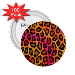 Leopard Print 2.25  Buttons (100 pack) 