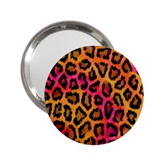 Leopard Print 2.25  Handbag Mirrors