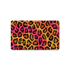 Leopard Print Magnet (Name Card)