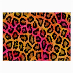 Leopard Print Large Glasses Cloth (2 Sides) by skindeep