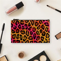 Leopard Print Cosmetic Bag (Small)