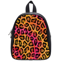 Leopard Print School Bag (Small)