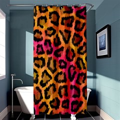 Leopard Print Shower Curtain 36  x 72  (Stall) 