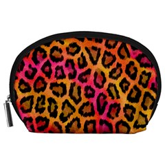 Leopard Print Accessory Pouch (Large)