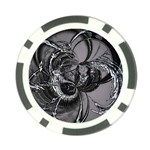 Satellite Poker Chip Card Guard Front