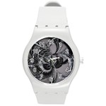 Satellite Round Plastic Sport Watch (M) Front