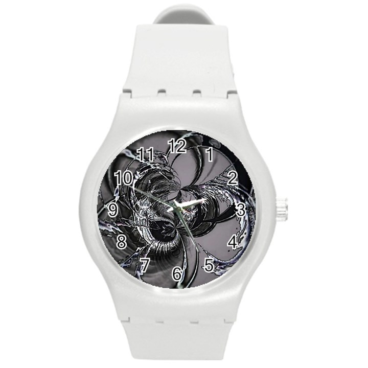 Satellite Round Plastic Sport Watch (M)