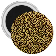 Fur-leopard 2 3  Magnets by skindeep