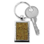 Fur-leopard 2 Key Chain (Rectangle) Front