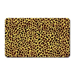 Fur-leopard 2 Magnet (rectangular) by skindeep