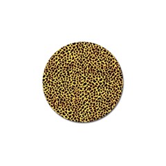 Fur-leopard 2 Golf Ball Marker by skindeep