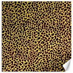 Fur-leopard 2 Canvas 20  X 20  by skindeep